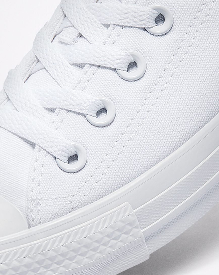 Tenis Converse Chuck Taylor All Star Classicos Cano Baixo Feminino Branco | PT F0478T5